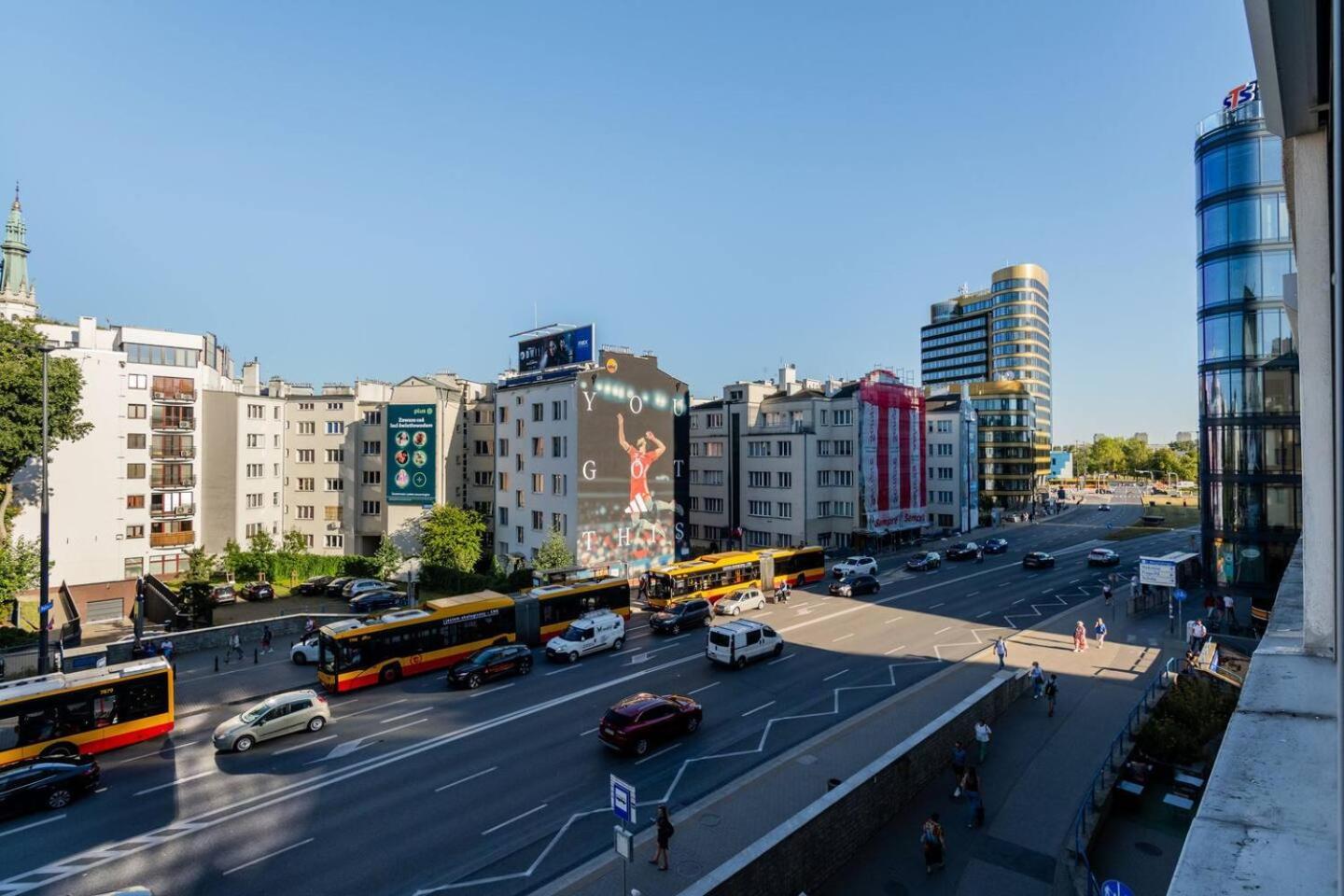 Sunbeam Studio City Centre Metro Politechnika Warschau Buitenkant foto
