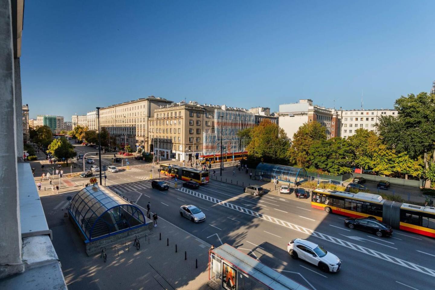 Sunbeam Studio City Centre Metro Politechnika Warschau Buitenkant foto